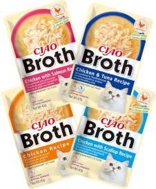INABA Cat Ciao Broth Kurczak i Przegrzebki 40g - Zdjęcie nr 3