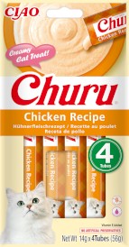 INABA Cat Churu Creamy Treat Chicken Kurczak 4x14g - Zdjęcie główne