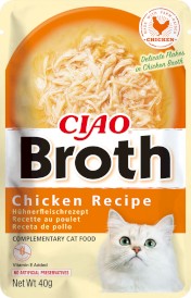 INABA Cat Ciao Broth Kurczak w rosole 40g - Zdjęcie główne