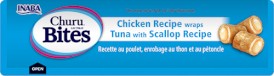 INABA Cat Churu Bites Chicken Tuna Scaloop Przegrzebki 3x10g - Zdjęcie nr 2