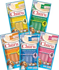 INABA Dog Churu 4P Chicken Recipe Krem Kurczak 4x14g - Zdjęcie nr 3