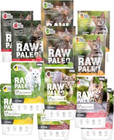 Vet Expert RAW PALEO Kitten MIX SMAKÓW 12x100g - Zdjęcie główne