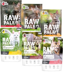 Vet Expert RAW PALEO Kitten Turkey Indyk dla kociąt 100g - Zdjęcie nr 2