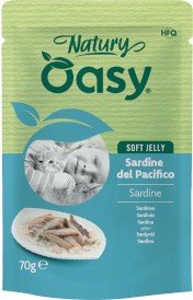 OASY Cat Natury Soft Jelly Sardynki w galaretce Saszetka 70g - Zdjęcie główne