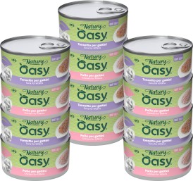 OASY Cat Natury Soft Jelly Kittens MIX SMAKÓW dla kociąt 12x85g - Zdjęcie główne