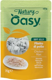 OASY Cat Natury Soft Jelly Kurczak Filet w galaretce Saszetka 70g - Zdjęcie główne