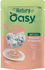 OASY Cat Natury Soft Jelly Łosoś w galaretce Saszetka 70g - Zdjęcie główne