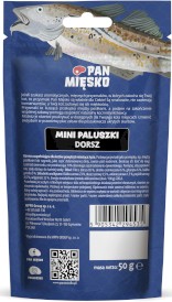 PAN MIĘSKO Mini Paluszki Dorsz dla kota 50g - Zdjęcie nr 2