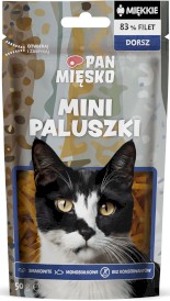 PAN MIĘSKO Mini Paluszki Dorsz dla kota 50g - Zdjęcie główne