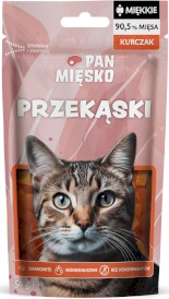 PAN MIĘSKO Przekąski Kurczak dla kota 50g - Zdjęcie główne