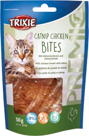 TRIXIE Premio Catnip Chicken Bites Kurczak z Kocimiętką dla kota 50g - Zdjęcie główne