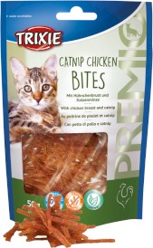 TRIXIE Premio Catnip Chicken Bites Kurczak z Kocimiętką dla kota 50g - Zdjęcie nr 2
