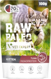 Vet Expert RAW PALEO Kitten Tuna Tuńczyk dla kociąt 100g - Zdjęcie główne
