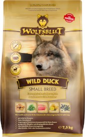 WOLFSBLUT Wild Duck Adult Small Breed Kaczka i Ziemniaki 7,5kg - Zdjęcie nr 2