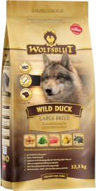 WOLFSBLUT Wild Duck Adult Large Breed Kaczka i Ziemniaki 12,5kg - Zdjęcie główne