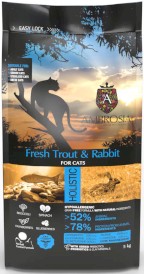 AMBROSIA Cat Senior / Adult Sterilized Light Fresh Trout / Rabbit Świeży Pstrąg i Królik 5kg + MYSZKI GRATIS! - Zdjęcie nr 2
