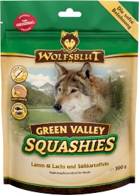 WOLFSBLUT Squashies Green Valley Adult Jagnięcina Łosoś Bataty 300g - Zdjęcie główne