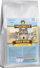 WOLFSBLUT Cold River Adult Small Breed Pstrąg i Bataty 7,5kg - Zdjęcie główne