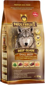 WOLFSBLUT Deep Glade Adult Small Breed Jeleń Bawół i Bataty 2kg - Zdjęcie główne