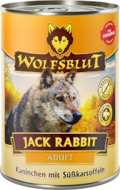 WOLFSBLUT Jack Rabbit Adult Królik i Bataty 395g - Zdjęcie główne