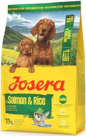 JOSERA Dog Family Mother / Puppy Salmon / Rice 3kg - Zdjęcie główne