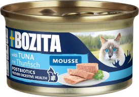 BOZITA Mousse Salmon Mus z Tuńczykiem bez zbóż dla kota Puszka 85g - Zdjęcie główne