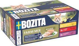 BOZITA Mousse Farm Mix Mus bez zbóż dla kota 12x85g - Zdjęcie nr 2