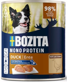 BOZITA Pate Mono Protein Duck Pasztet z Kaczki bez zbóż dla psa 800g - Zdjęcie główne