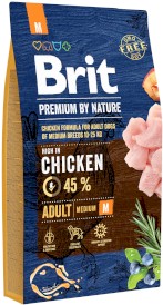 BRIT Premium by Nature Adult Medium 8kg + Krople na KLESZCZE GRATIS !! - Zdjęcie nr 2