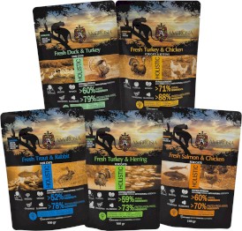 AMBROSIA Cat Zestaw Startowy dla kota 5 x 100g + Zabawka - Zdjęcie nr 2