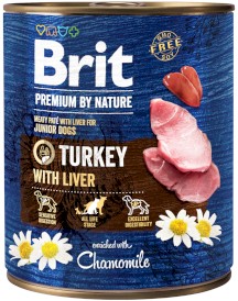BRIT Premium by Nature TURKEY Indyk Rumianek 800g - Zdjęcie główne