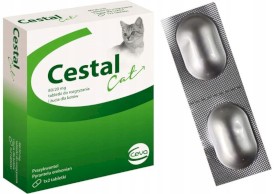 CEVA Cestal Cat Tabletka na robaki dla kota 2szt. - Zdjęcie główne