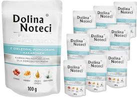 DOLINA NOTECI PREMIUM Małe Rasy Cielęcina Pomidory 10x100g - Zdjęcie główne