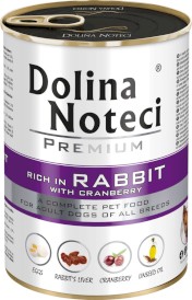 DOLINA NOTECI PREMIUM Królik z Żurawiną 24x400g - Zdjęcie nr 2