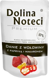 DOLINA NOTECI Danie Wołowina Papryka Makaron 10x100g - Zdjęcie nr 2