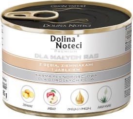 DOLINA NOTECI PREMIUM Małe Rasy Gęś Ziemniaki Jabłko 12x185g - Zdjęcie nr 3