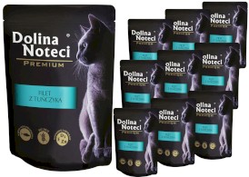 DOLINA NOTECI Premium Kot Filet z Tuńczyka 10x85g - Zdjęcie główne