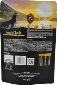 AMBROSIA Dog Adult Sensitive Mediterranean Fresh Duck Świeża Kaczka 100g ⬛⬛BLACKWEEK⬛⬛ - Zdjęcie nr 2