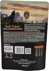 AMBROSIA Dog Senior Light Mediterranean Fresh Turkey Świeży Indyk 100g ⬛⬛BLACKWEEK⬛⬛ - Zdjęcie nr 2
