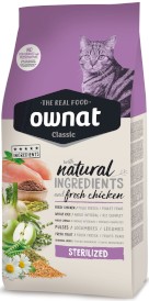 OWNAT Classic Cat Adult Sterilized Chicken 1,5kg - Zdjęcie główne