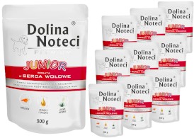 DOLINA NOTECI Premium Junior Serca Wołowe 10x300g - Zdjęcie główne