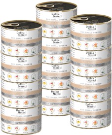 DOLINA NOTECI PREMIUM Małe Rasy Gęś Ziemniaki Jabłko 12x185g - Zdjęcie główne