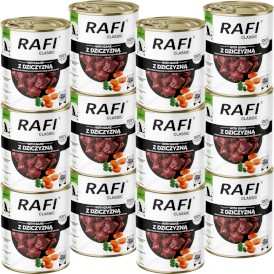 DOLINA NOTECI RAFI Classic Adult z Dziczyzną 12x800g - Zdjęcie główne