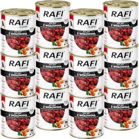 DOLINA NOTECI RAFI Classic Adult z Wołowiną 12x800g - Zdjęcie główne