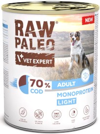 Vet Expert RAW PALEO Adult Monoprotein Light Dorsz 800g - Zdjęcie nr 3