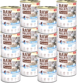 Vet Expert RAW PALEO Adult Monoprotein Light Dorsz 12x800g - Zdjęcie główne