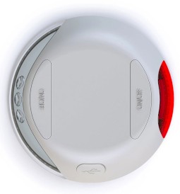 FLEXI LED System Świecący Do Smyczy Szary Z Akumulatorkiem Dla Psa - Zdjęcie główne