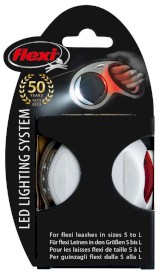 FLEXI LED System Świecący Do Smyczy Szary Z Akumulatorkiem Dla Psa - Zdjęcie nr 2