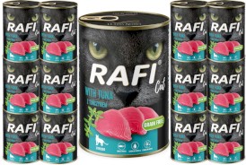 DOLINA NOTECI RAFI Cat Sterilised Tuńczyk bez zbóż 12x400g - Zdjęcie główne