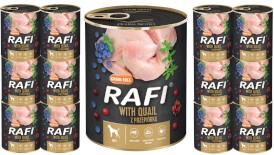 Dolina Noteci Rafi z Przepiórką Pasztet bez zbóż 12x800g - Zdjęcie główne